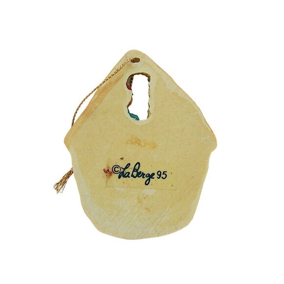 Vintage La Berge 1995 Away In the Manger Holiday Christmas Ornament Decoration - Picture 4 of 12